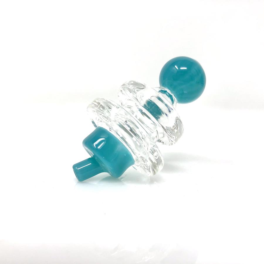 AFM Double Ring Air Flow Carb Cap blue