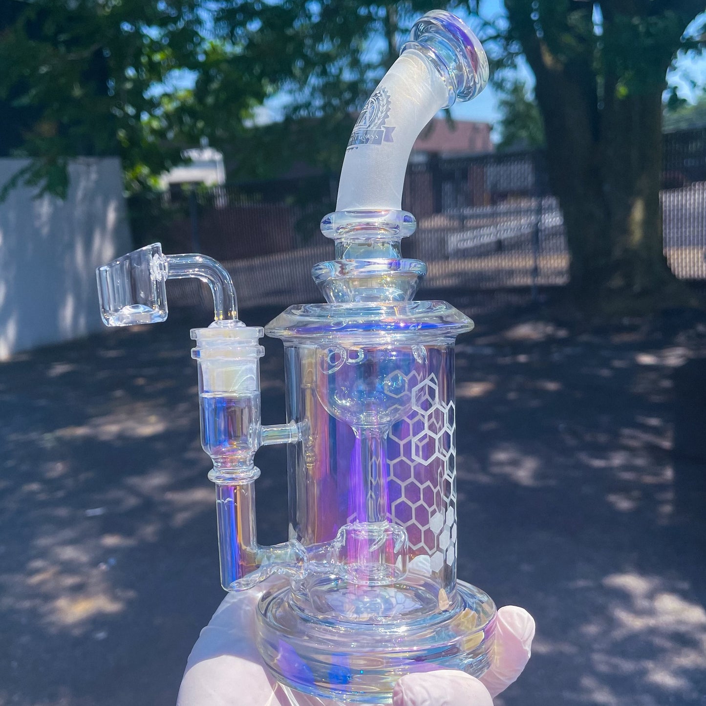 illuminati glass Matte Torus Incycler (JY151)