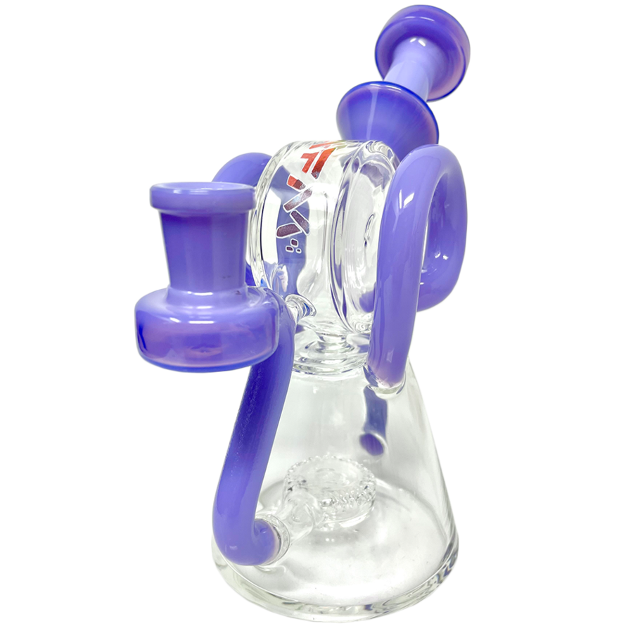 AFM Double Ram Recycler 8in purple